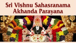 Sri Vishnu Sahasranama Akhanda Parayana | ISKCON Bangalore