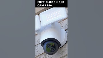 eufy Floodlight Cam E340 -  AI Auto Tracking | 24/7 Recording | 2000 Lumen Floodlight