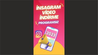 İnstagram Video İndirme (Programsız) 2023 #instagram #instagramvideo