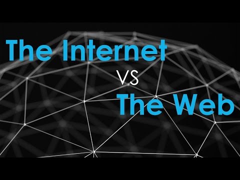 Video: Was Ist Der Unterschied Zwischen Dem Internet Und Dem Web?