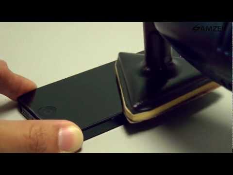 Amzer® ShatterProof Screen Protector iPhone 5 Sander Test