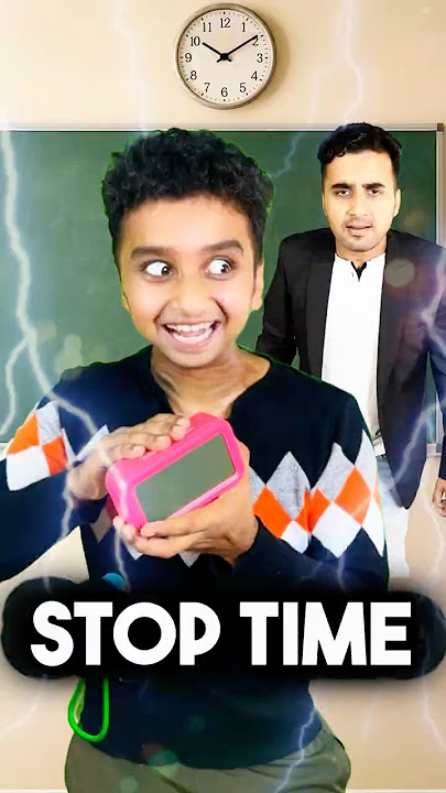 What if we could STOP TIME?