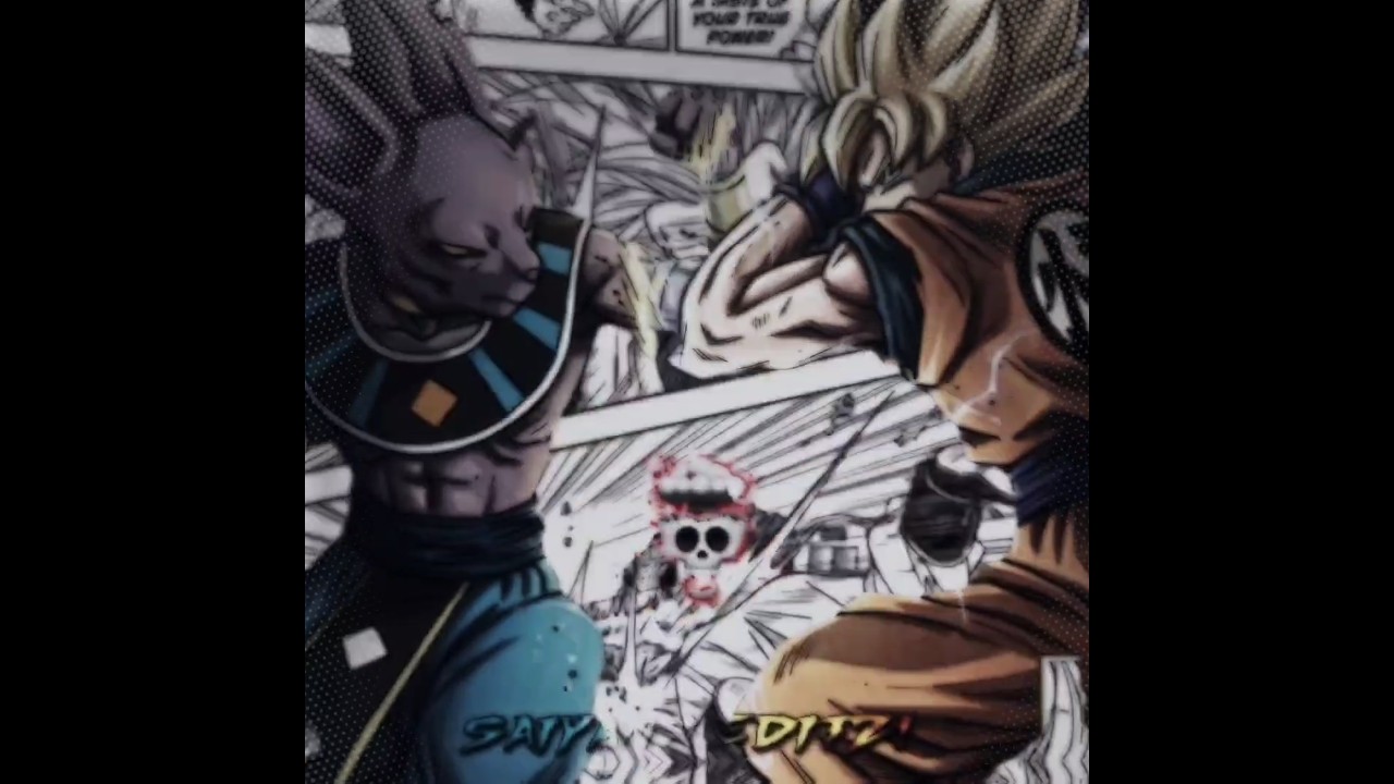🐉THE BATTLE BETWEEN GODS! 🐉#animeedit #dragonball #goku #anime
