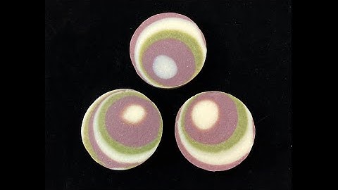 Soap Challenge Club: Lollipop Swirls(Dec 2020) Christmas Ornaments