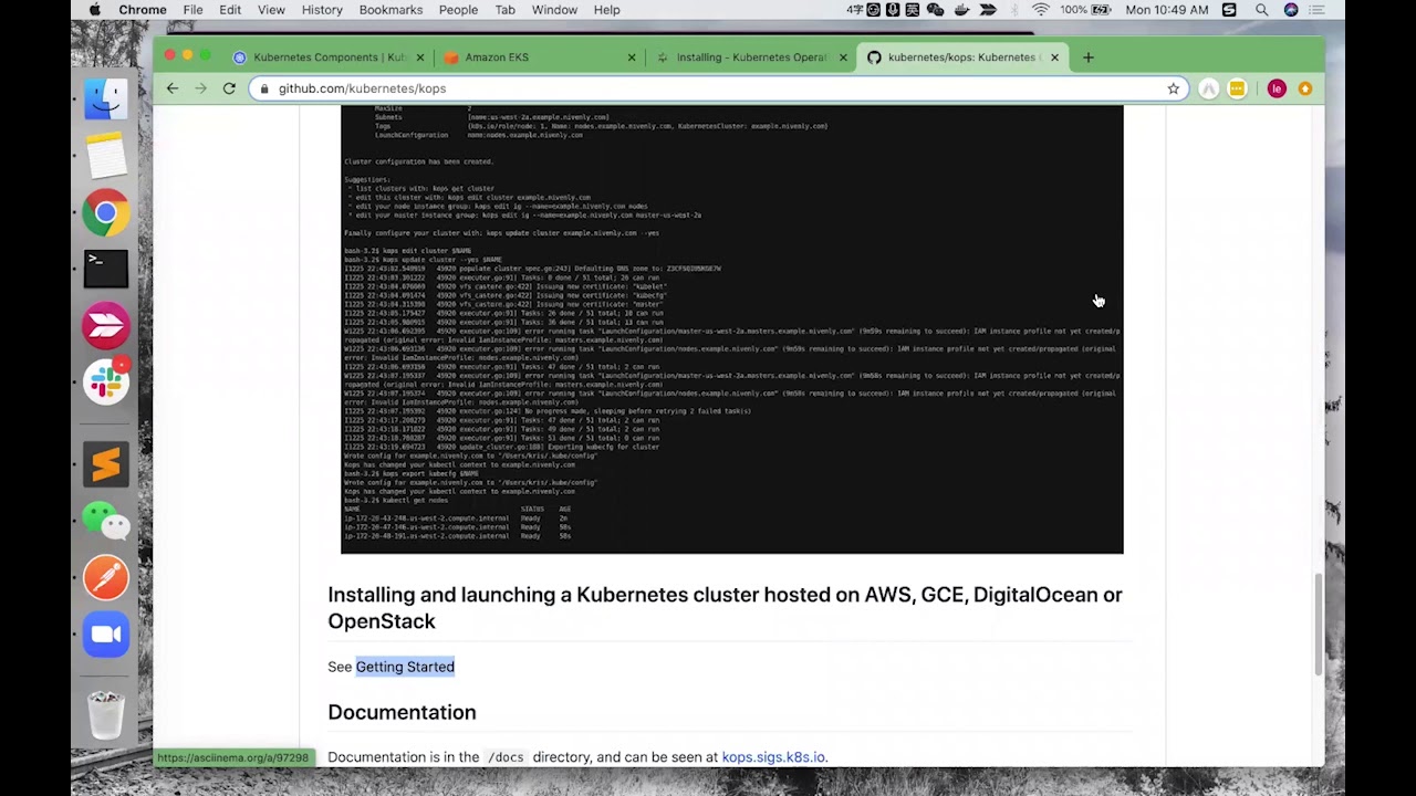 Comparing KOPS vs EKS (Kubernetes cluster) on AWS - YouTube