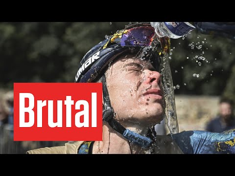 Video: Galerija: Tour de France brutalitāte pilnā skatā