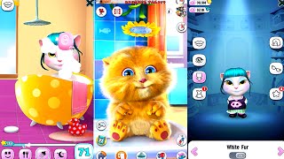 My Talking Angela Vs Talking Ginger Great Makeover Gameplay Full Hd