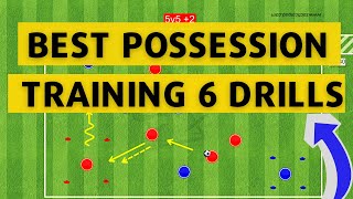 🎯 6 Amazing Drills To Help Your Team Keep The Ball / Soccer Possession Training Drills