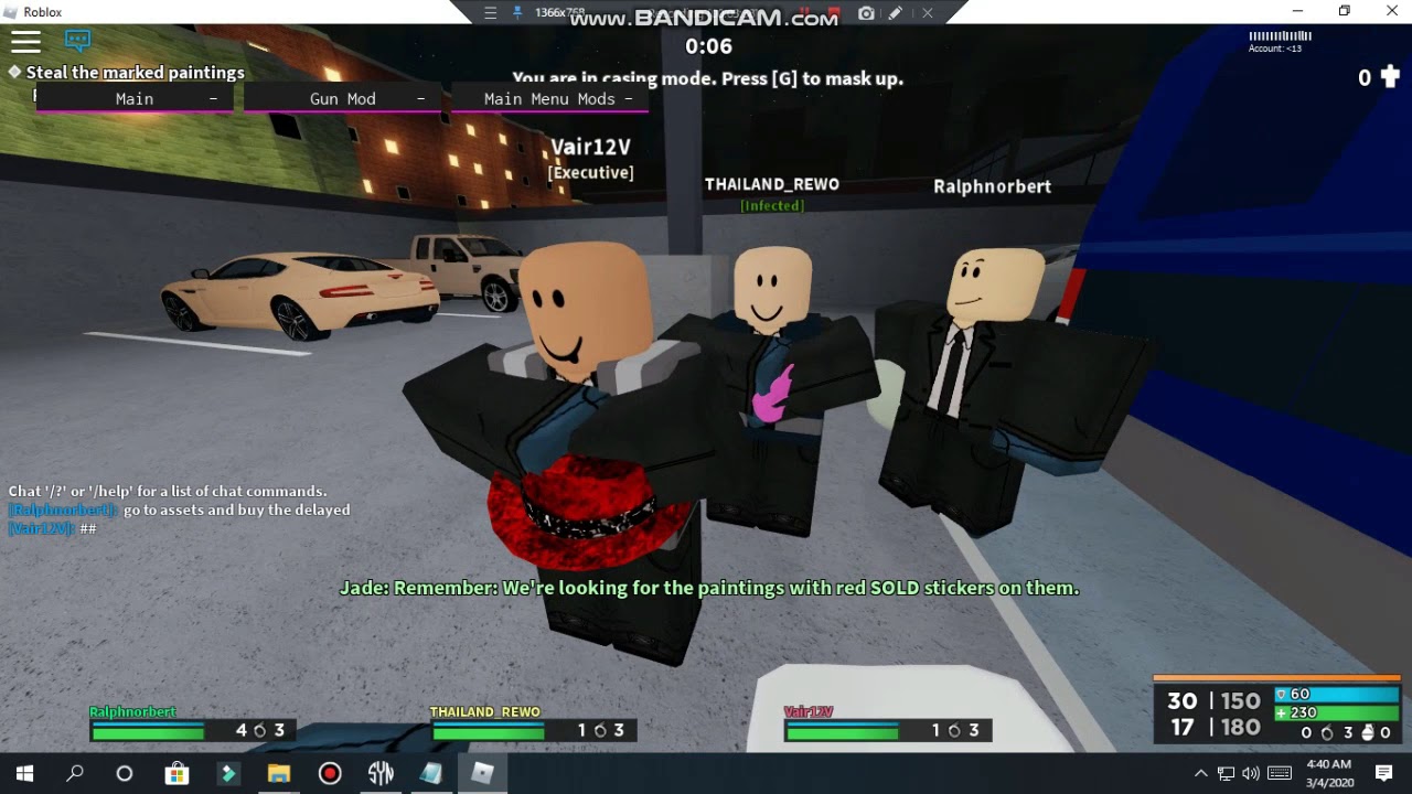 New Notoriety Gui Gun Mod Unli Stamina Inf Jump Unli Kills And Etc Youtube - notoriety beta roblox