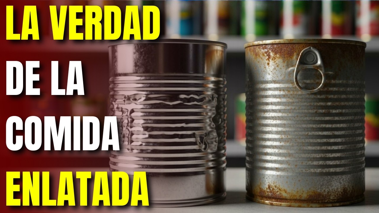 CUÁNTO DURA realmente la Comida Enlatada (y qué pasa después)