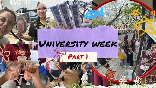 COLLEGE SERIES EP3: University Week Recap (Part 1) || Bridgerton Debrief, Dance Prep, Booth Strolls