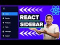 React Sidebar Navigation Menu Tutorial - Beginner React JS Project Using Hooks & Router