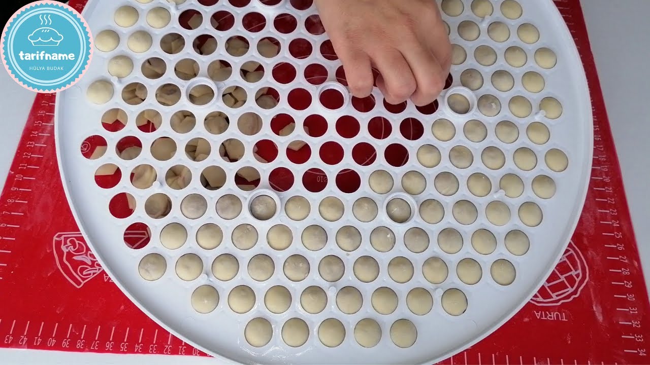 Kolay Mantı | Üç farklı Şekil | Kasnak Mantısı | Nasıl Yapılır