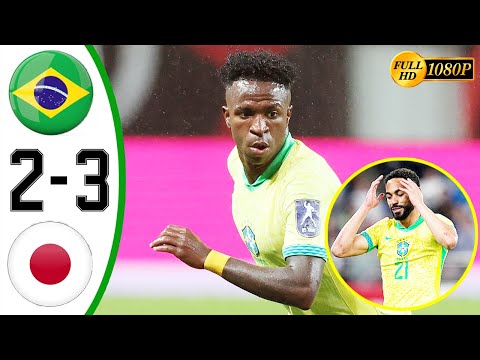 Brazil vs Japan 2-3 Highlights & All Goals | Friendly 2025 HD