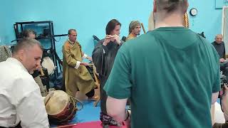 Japanese Taiko Drum Music Drum Mountain Creative Association Central Moscow Takemusu Aikido