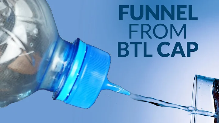 DIY fast funnel  from bottle cap
