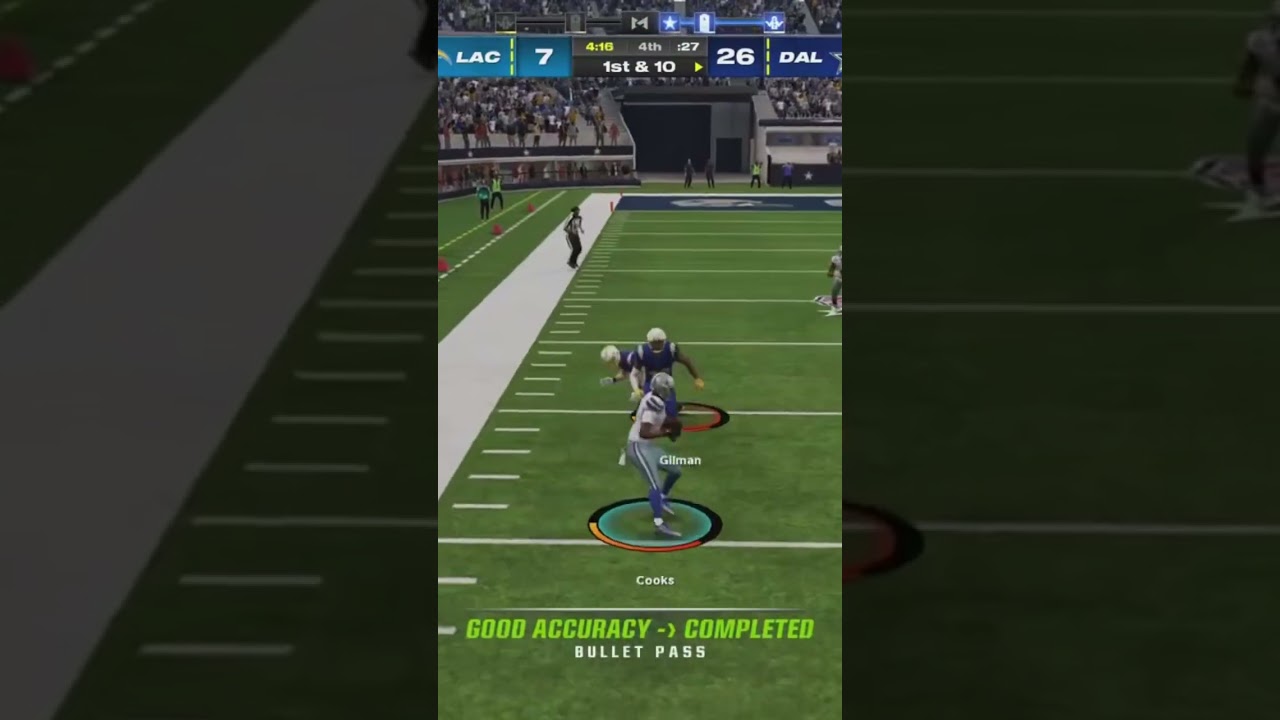 Brandin Cooks cooking the defense 