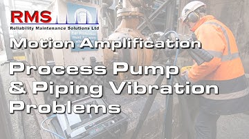Motion Amplification - Process Pump & Piping Vibration Problems