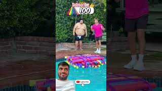 how much noodles you taking a float in water? #shortsviral #shortsfeed #shortvideo #funniestvideo