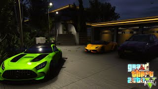 GTA 5 Mods in IRL - Millionaire's Best Mansion || Driving a SuperCar