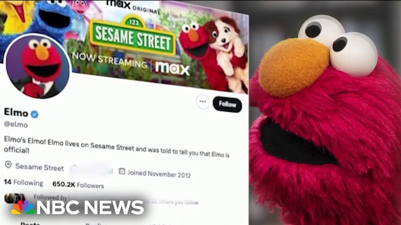 Elmo's X account hacked ahead of Senate vote on public media