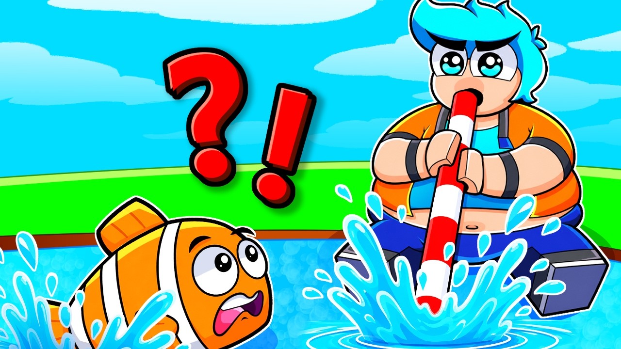 Só PARO quando SECAR esse LAGO no Roblox