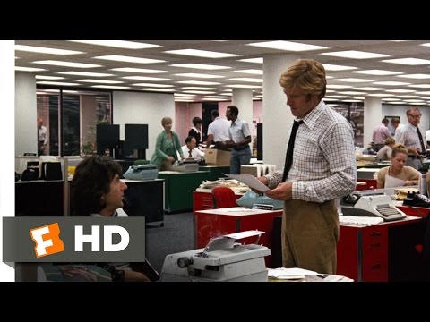 All the President's Men (2/9) Movie CLIP - You're Both on the Story (1976) HD