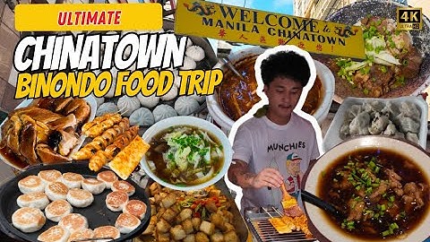 [4K] BINONDO CHINATOWN FOOD CRAWL l Must-Try Street Food & Hidden Gems 2025!