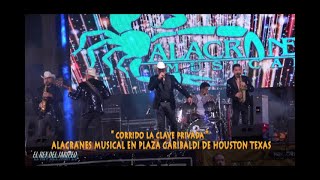 LA CLAVE PRIVADA - ALACRANES MUSICAL - EN VIVO - EN PLAZA GARIBALDI DE HOUSTON TEXAS