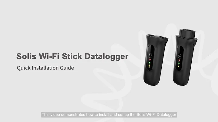 Solis S5-WiFi-ST Datalogger Quick Installation Guide