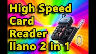 llano F15 High-Speed Card Reader Case Review!
