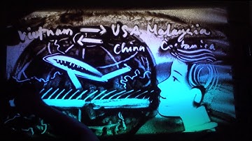 Vẽ Tranh Cát Nghệ Thuật Kỷ Niệm Thành Lập Công Ty Intel