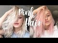 Pastel Pink Hair Tutorial | Bleach London Rose Review