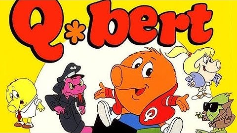 Qbert* CARTOON INTRO RUBY-SPEARS 1983-1984 
