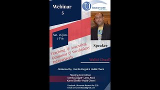 Monthly Webinar 5: Teaching and Assessing Grammar and Vocabulary Interactively.
