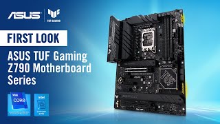 First Look TUF GAMING Z790 motherboards for Intel 13th Gen Series CPUs