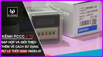 Giới thiệu và hiểu thêm về cách sử dụng rơ le thời gian on delay
