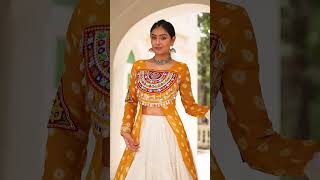 Royal Navratri Look 2026 | Mirror Work Long Jacket Lehenga Collection #garba #newcollection #fashion