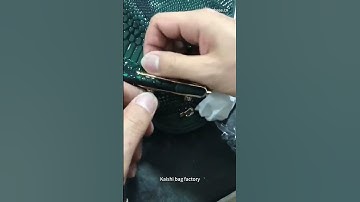 How to fix handle hardware for handbag? #trending #fashion #diy #business #design #kaishibagfactory