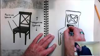 Intro to Drawing - Negative Space p1