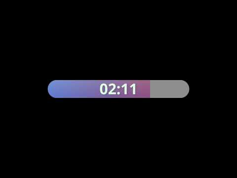 [4K] 3 Minute Countdown Bar Timer