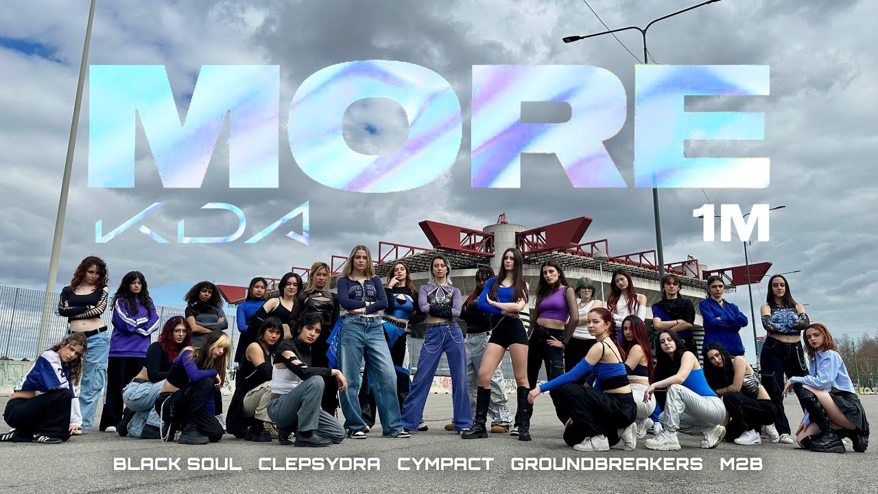[ KPOP IN PUBLIC - 29 DANCERS MEGACREW COLLAB ] LoL K/DA ‘More’ by CYMPACT from ITALY