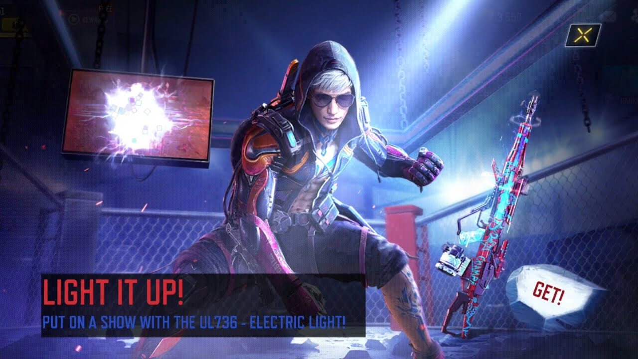 New Legendary UL736 Electric Light Lucky Draw | CoD Mobile