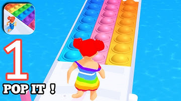 POP IT🌈 RUN : 1V 9999 ALL Levels Gameplay Walkthrough (Android,iOS) New Mobile Game