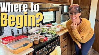Food Prep Steps for Beginners! (RV & House Friendly)