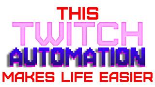 I made a twitch bot that autodetects your games and sets the title