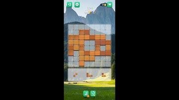 Blockscapes (-by PeopleFun) - free offline block puzzle game for Android and iOS - gameplay.