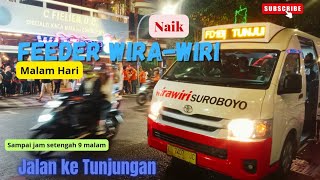 Jam Operasional Terakhir Feeder Wira-wiri Suroboyo. Masih Bisa Naik Sampai Malam?