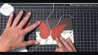 Partial Dry Embossing With a Stampin' Up! Embossing Folder
