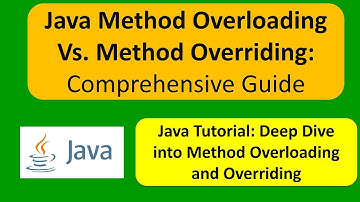 Java method overloading Vs. method overriding (version3) | Java Tutorial